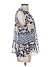 CAbi 100% Polyester Blue Sleeveless Blouse Size S - photo 4