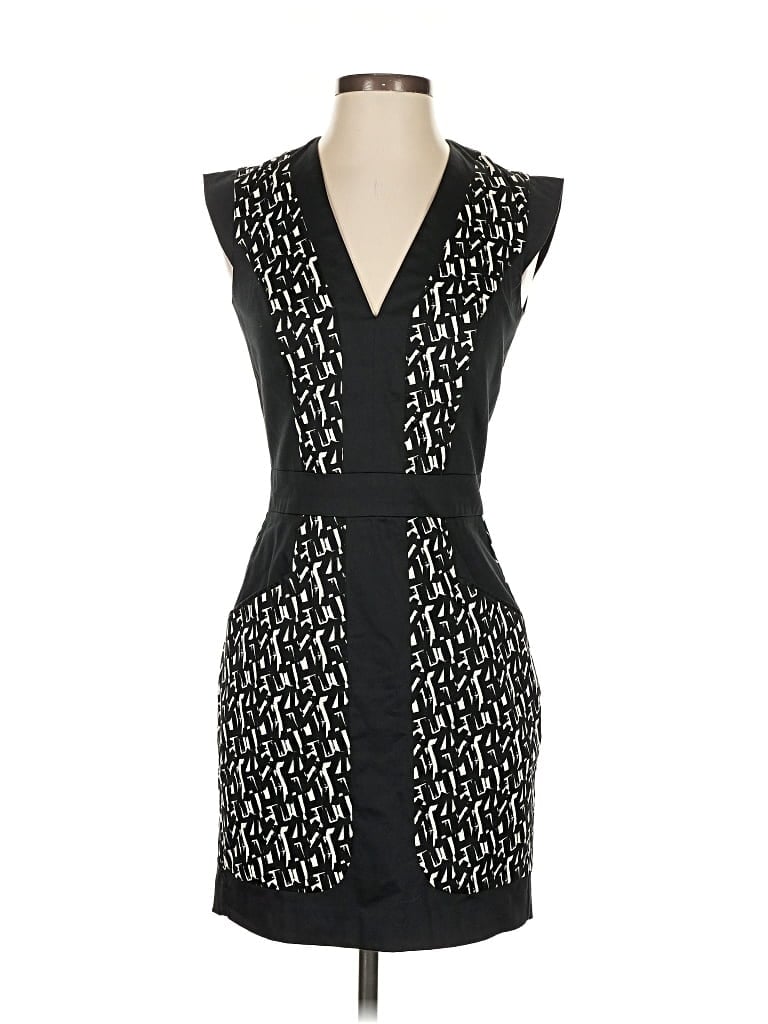 Pre-owned French Connection Cocktail Dress In Black