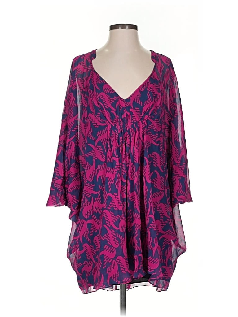 Pre-owned Diane Von Furstenberg Casual Dress In Purple