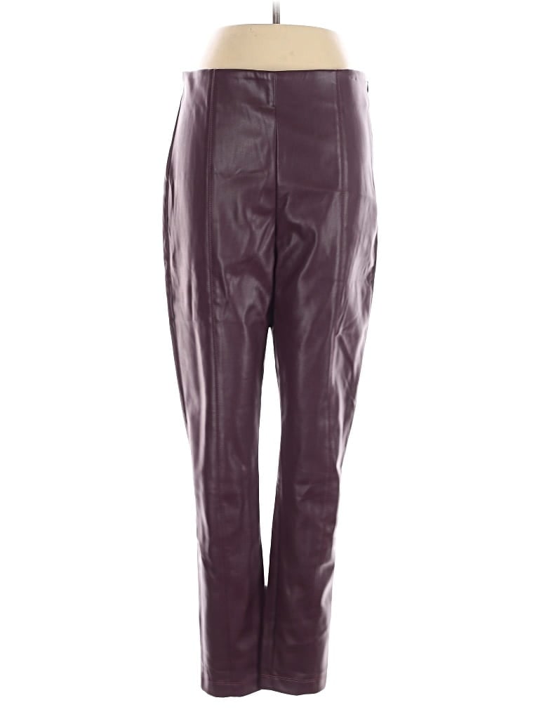 Pre-owned Ann Taylor Casual Pants In Purple