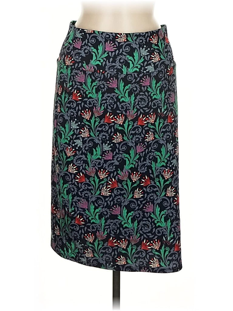 Pre-owned Lularoe Casual Skirt In Black