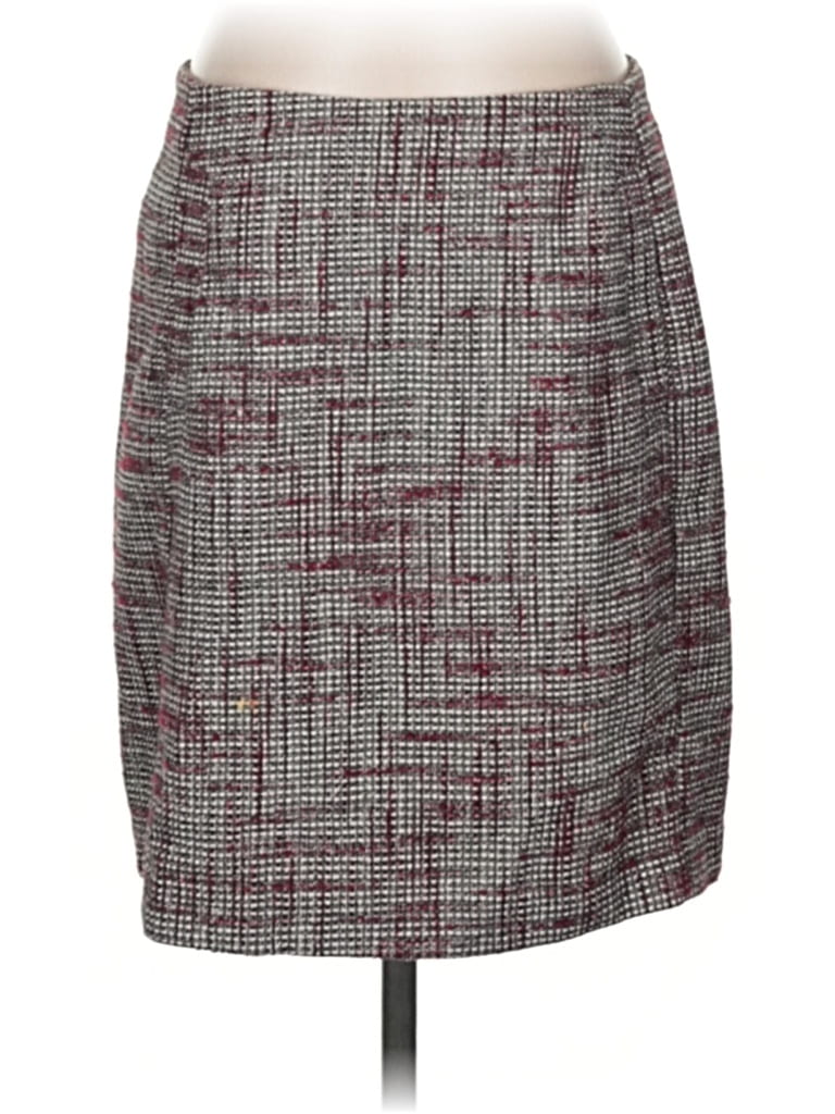 Pre-owned Banana Republic Casual Skirt In Burgundy
