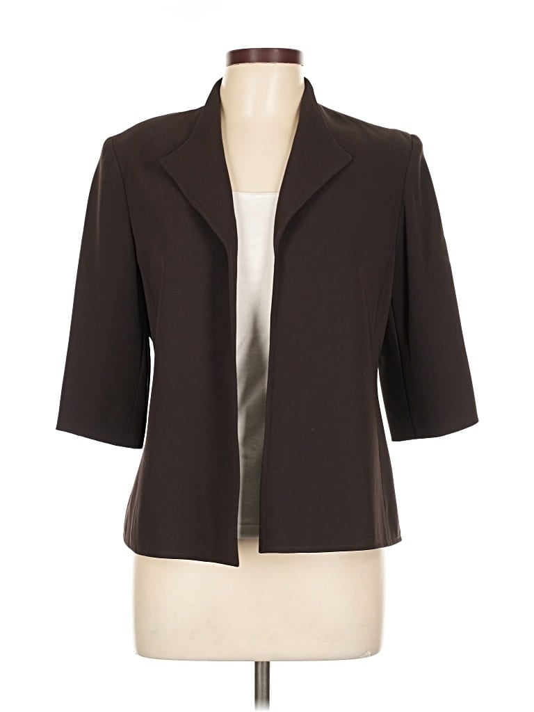 Pre-owned Louben Blazer Jacket In Brown