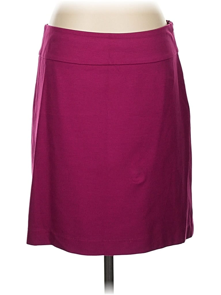 Pre-owned Banana Republic Casual Skirt In Burgundy