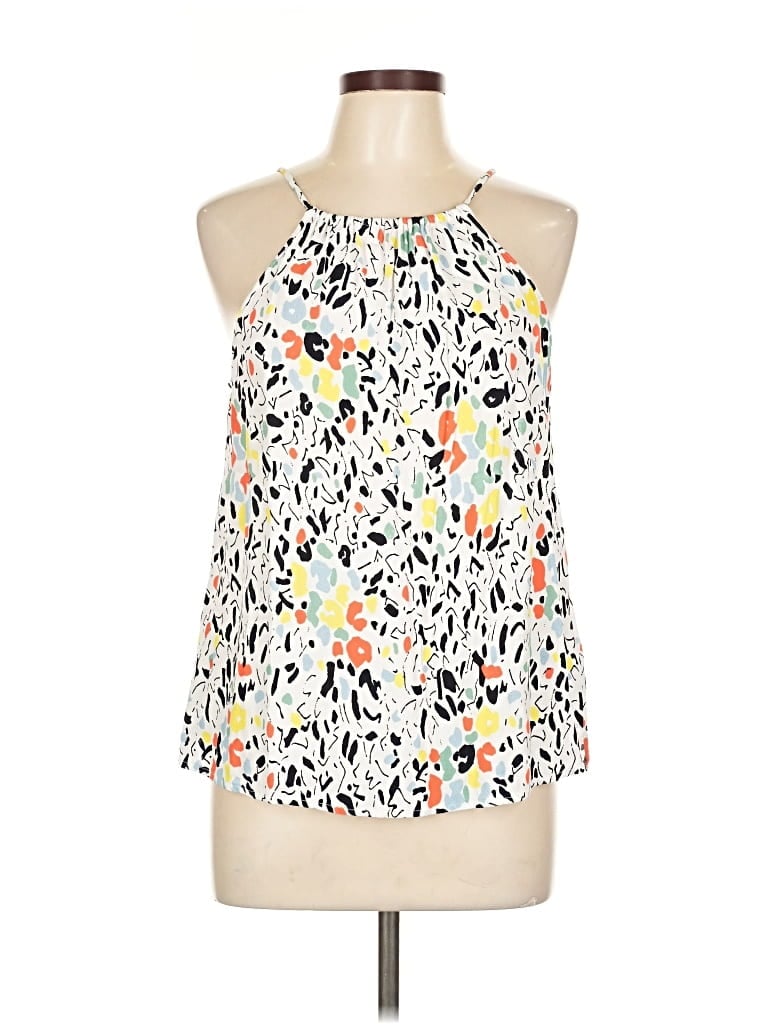 Pre-owned Esprit Sleeveless Blouse In White