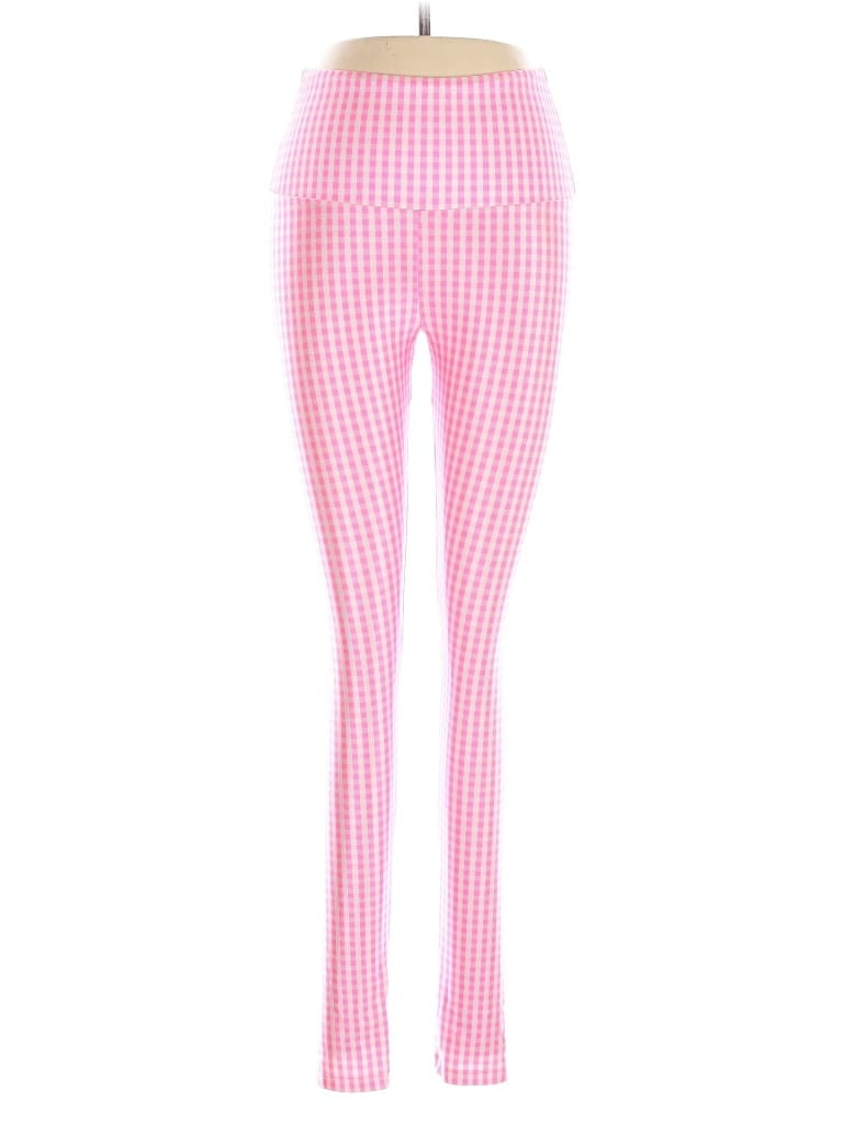 Pre-owned Assorted Brands Leggings In Pink