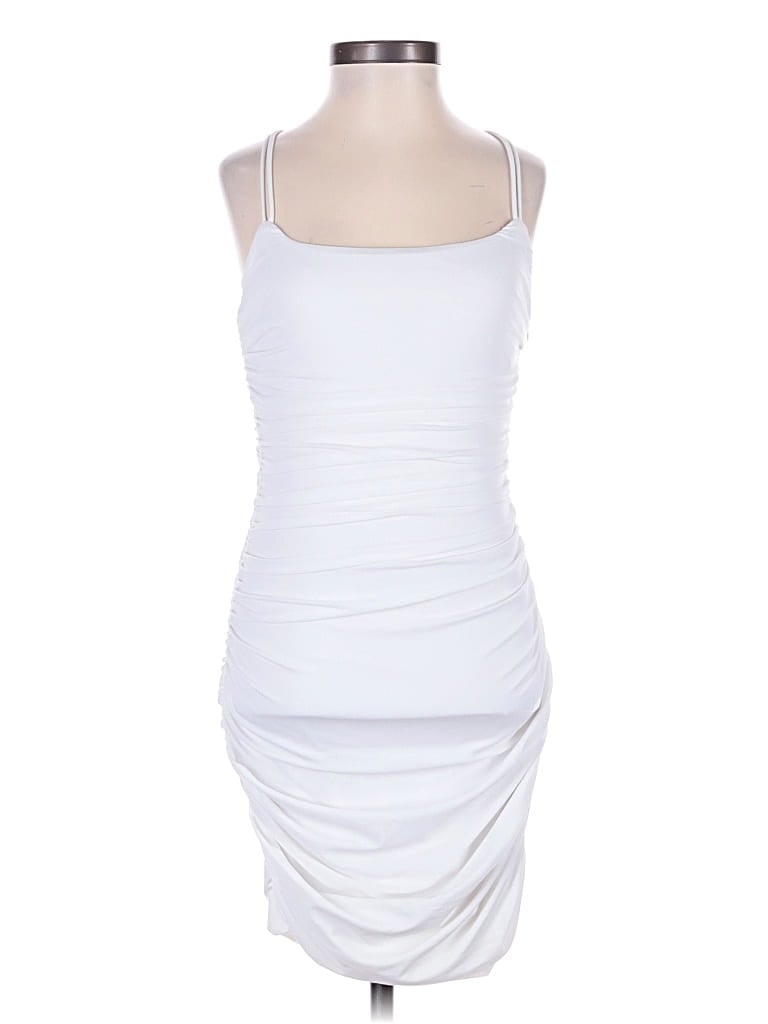 Pre-owned Superdown Cocktail Dress In White
