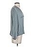 Vince. 100% Polyester Gray Long Sleeve Blouse Size XXS - photo 4