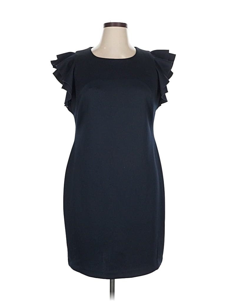 Pre-owned Tommy Hilfiger Cocktail Dress In Black