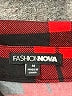 Fashion Nova Plaid Red Long Sleeve Blouse Size M - photo 7