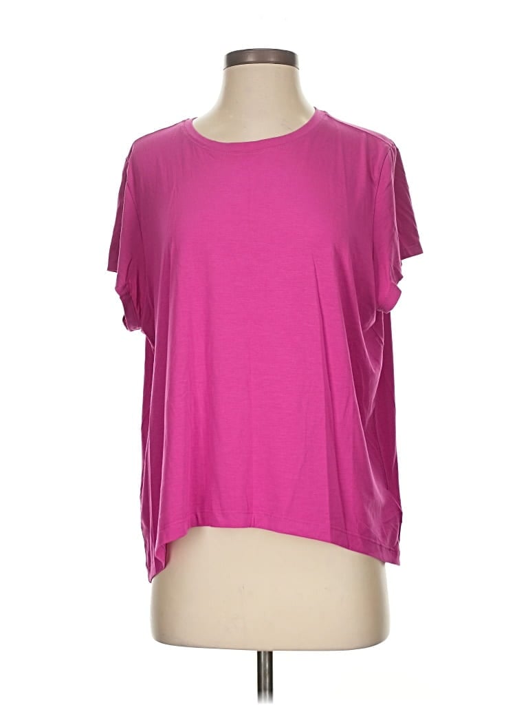 Pre-owned Athleta Active T-shirt In Pink