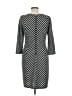 Just... Taylor Chevron-herringbone Black Cocktail Dress Size 10 - photo 2