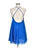 Naven 100% Polyester Solid Blue Casual Dress Size 6 - photo 2