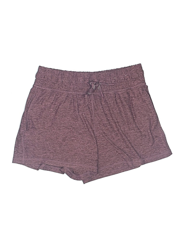 Pre-owned Flx Athletic Shorts In Burgundy