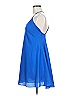 Naven 100% Polyester Solid Blue Casual Dress Size 6 - photo 5