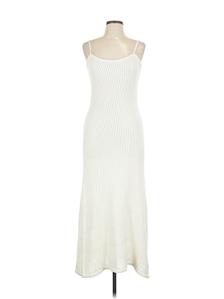 Pre-owned Assorted Brands Cocktail Dress In White