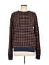 Guess 100% Cotton Houndstooth Blue Pullover Sweater Size L - photo 1