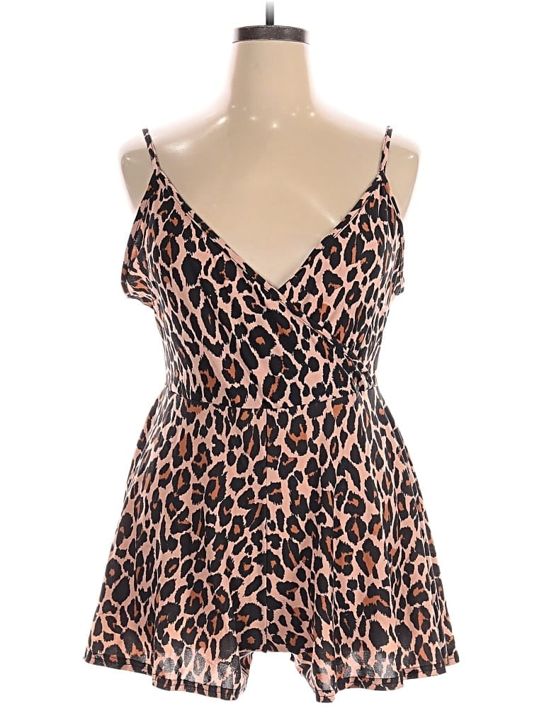 Pre-owned Boohoo Romper In Black