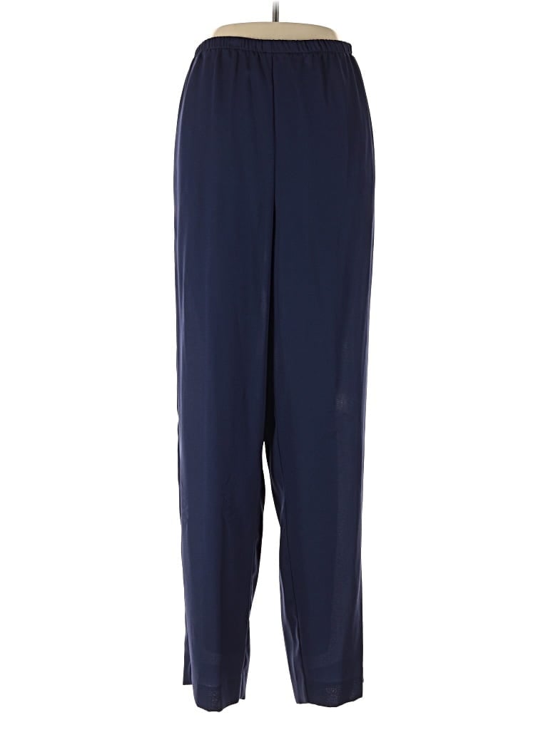 Pre-owned Leslie Fay Casual Pants In Blue