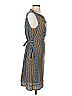 Marc by Marc Jacobs 100% Polyester Graphic Blue Cocktail Dress Size S - photo 4