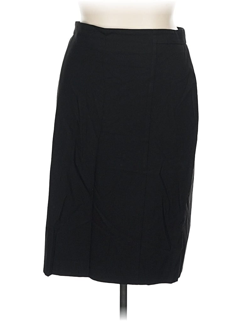 Pre-owned Ann Taylor Formal Skirt In Black