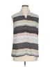 Roz & Ali 100% Polyester Gray Sleeveless Blouse Size XL - photo 1