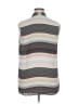 Roz & Ali 100% Polyester Gray Sleeveless Blouse Size XL - photo 2