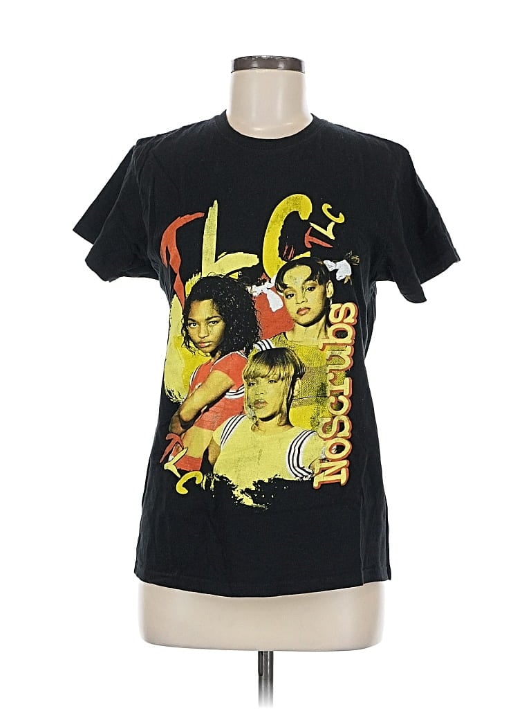 Pre-owned Assorted Brands Short Sleeve T-shirt In Black