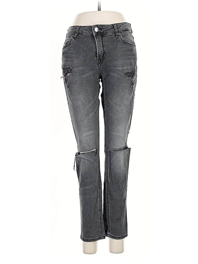 Pre-owned &denim By H&m Jeans In Gray