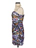BCBGMAXAZRIA Print Purple Cocktail Dress Size 4 - photo 5