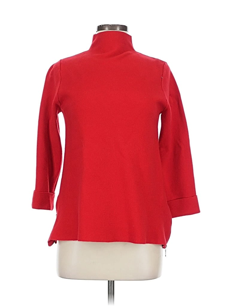 Pre-owned Tahari Pullover Sweater In Red