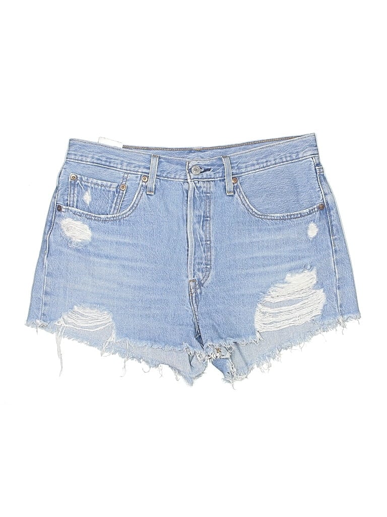Pre-owned Levi's Denim Shorts In Blue
