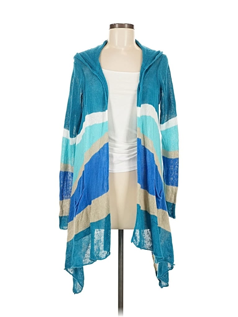 Pre-owned Tommy Bahama Cardigan Sweater In Blue