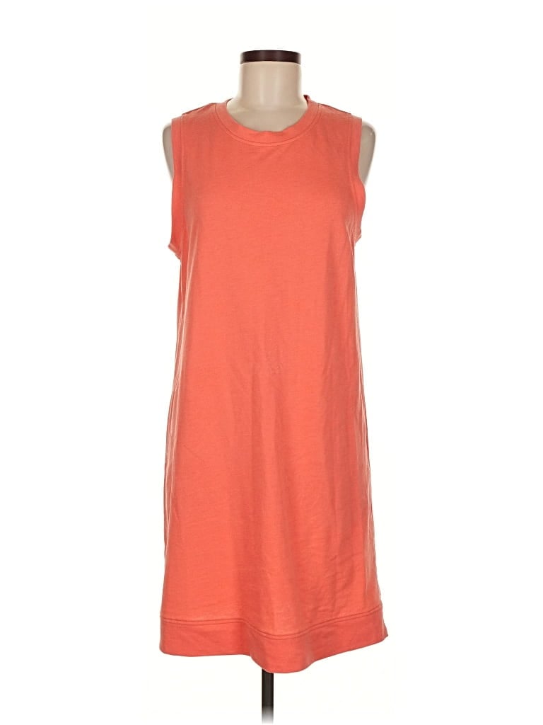 Pre-owned Lou & Grey Casual Dress In Orange