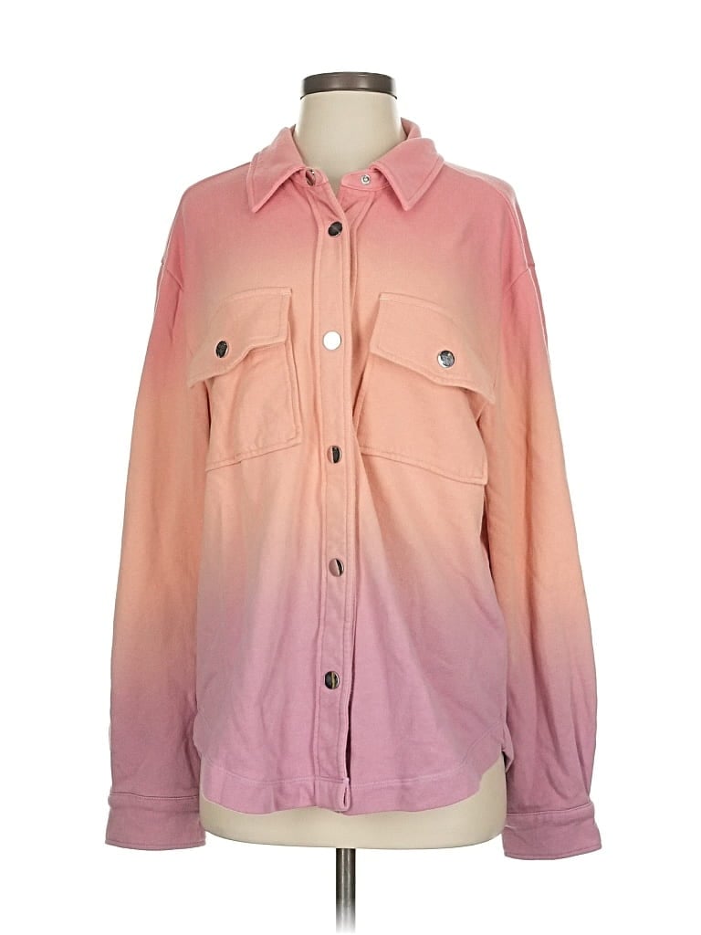 Pre-owned 525 America Cardigan Sweater In Pink