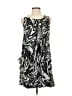 Moiselle Graphic Black Casual Dress Size 4 - photo 1
