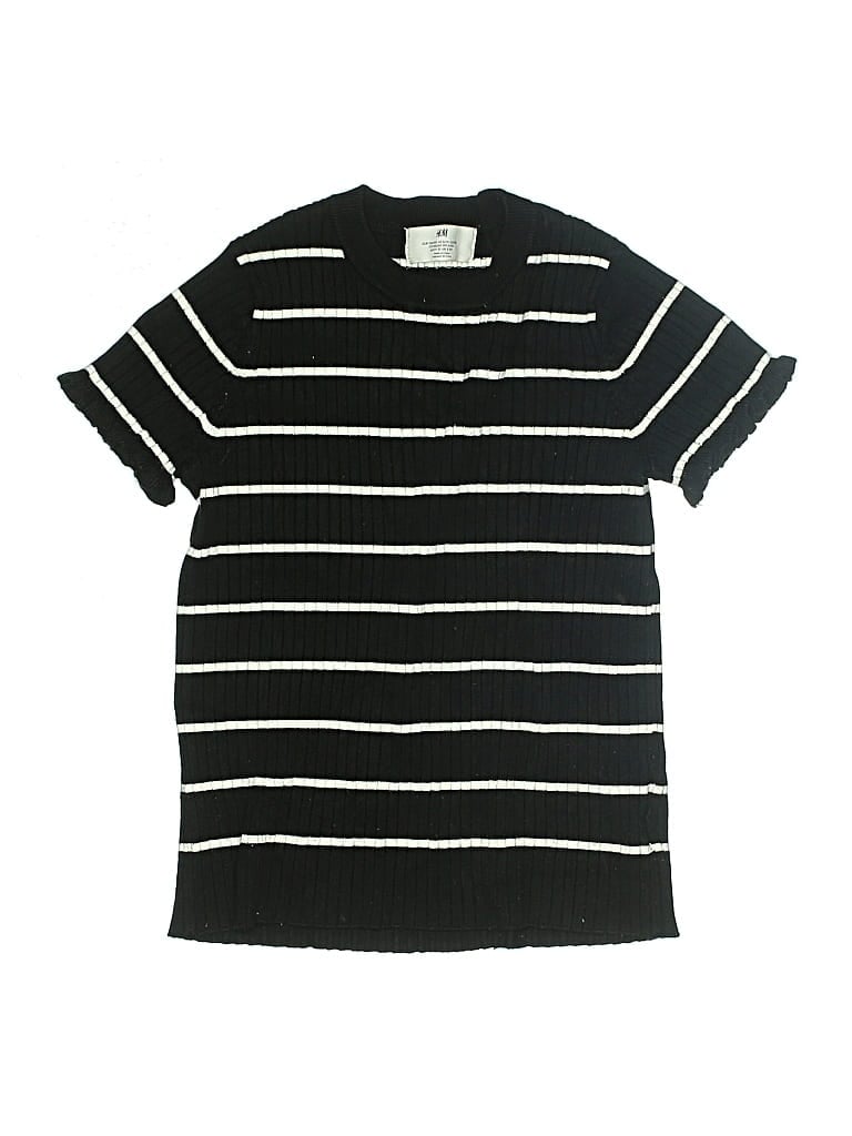 Pre-owned H&m Kids' Pullover Sweater In Black