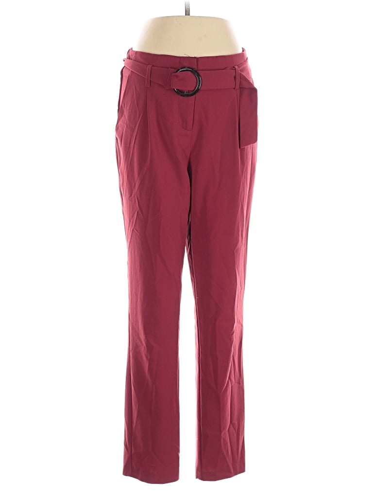 Pre-owned Have Casual Pants In Burgundy