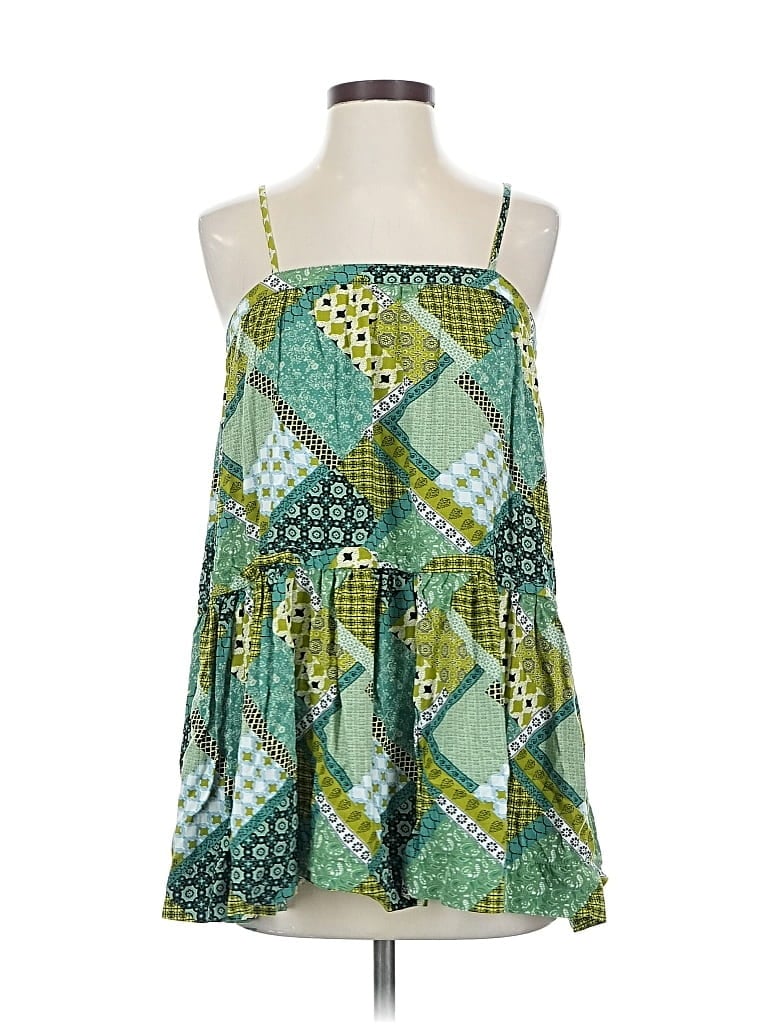 Pre-owned Natural Life Casual Dress In Green