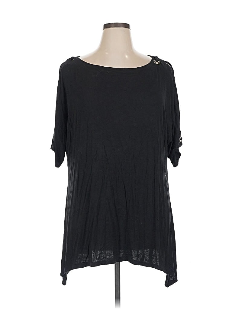 Pre-owned Cable & Gauge Short Sleeve T-shirt In Black