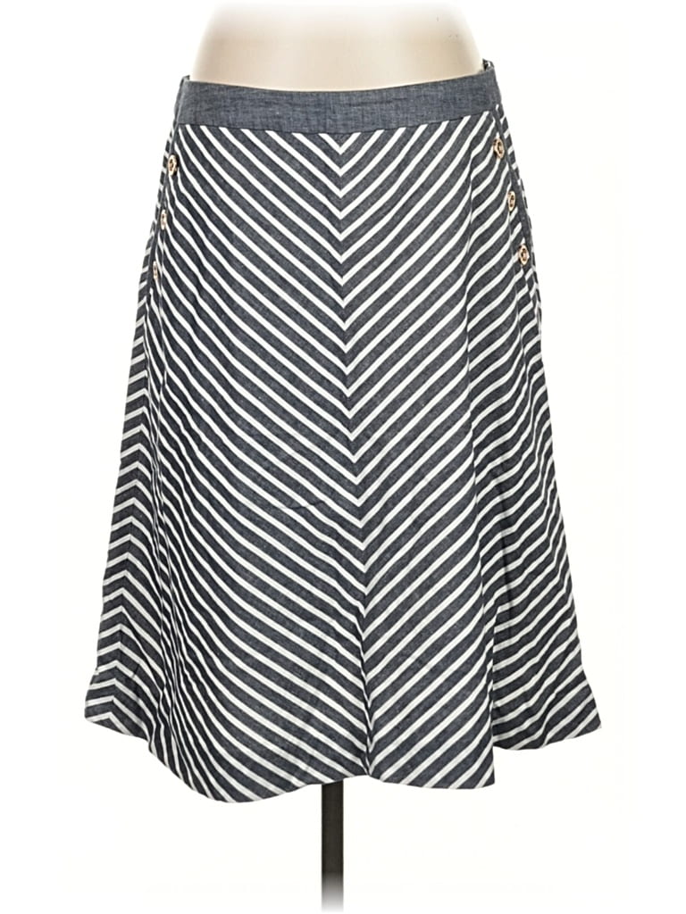 Pre-owned Jones New York Signature Casual Skirt In Gray