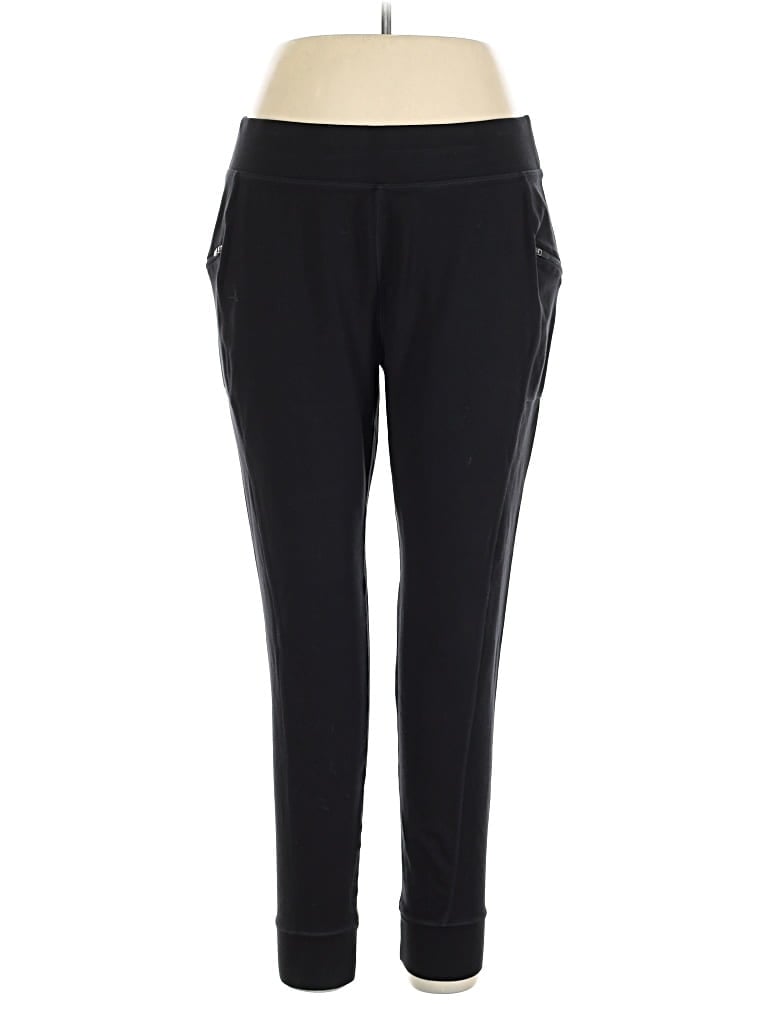 Pre-owned Athletic Works Active Pants In Black