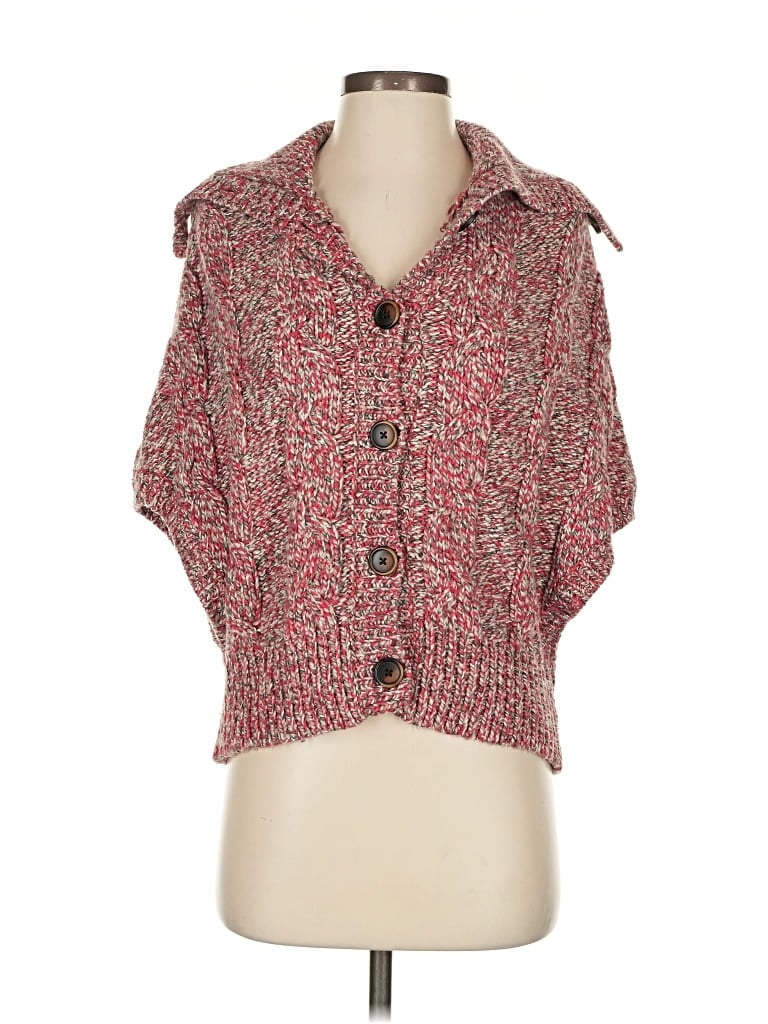 Pre-owned American Eagle Outfitters Sweater Vest In Red