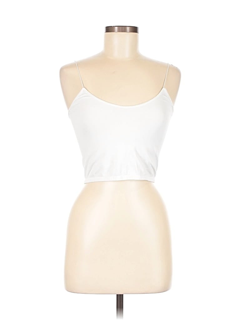 Pre-owned Intimately By Free People Active Tank Top In White