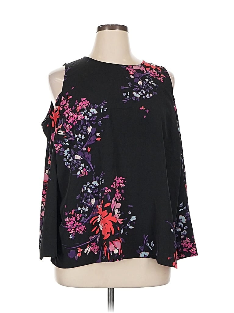 Pre-owned Rachel Rachel Roy Sleeveless Blouse In Black
