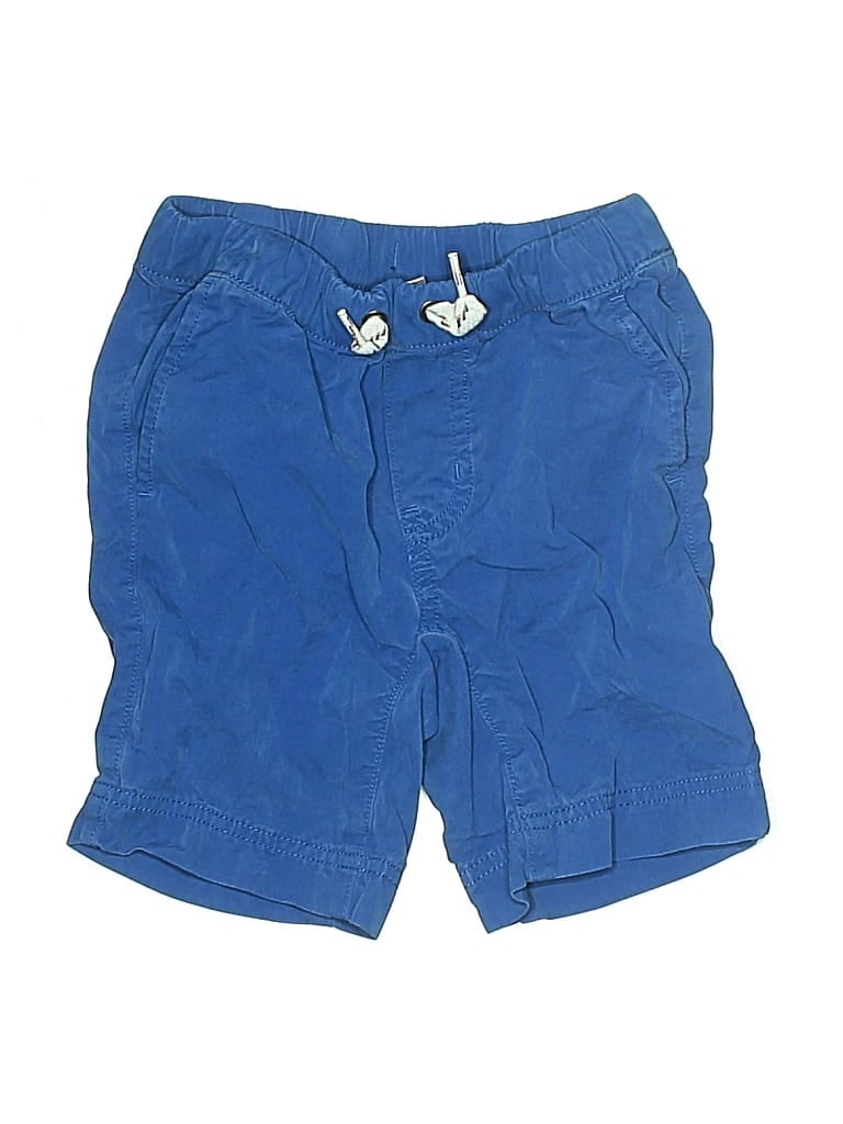 Pre-owned Hanna Andersson Kids' Cargo Shorts In Blue