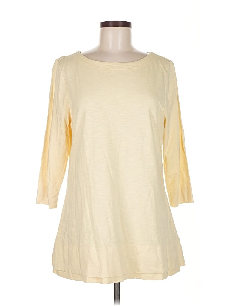 Pre-owned Christopher & Banks Casual Dress In Yellow