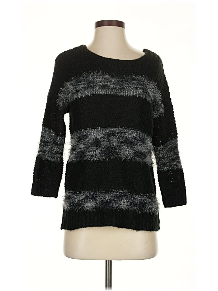 Pre-owned Love By Design Pullover Sweater In Black