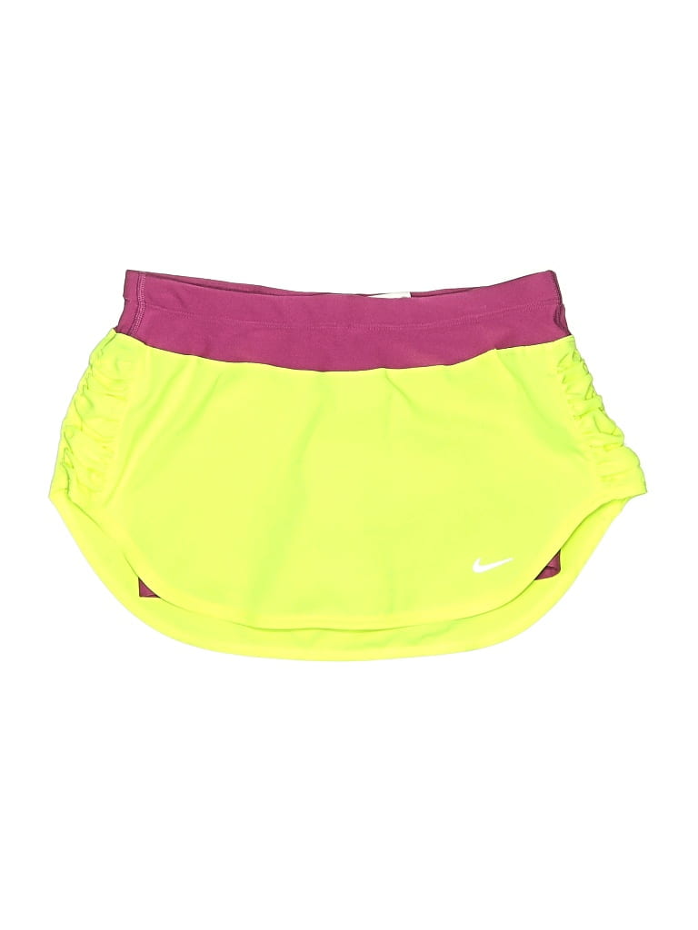Pre-owned Nike Active Skort In Yellow