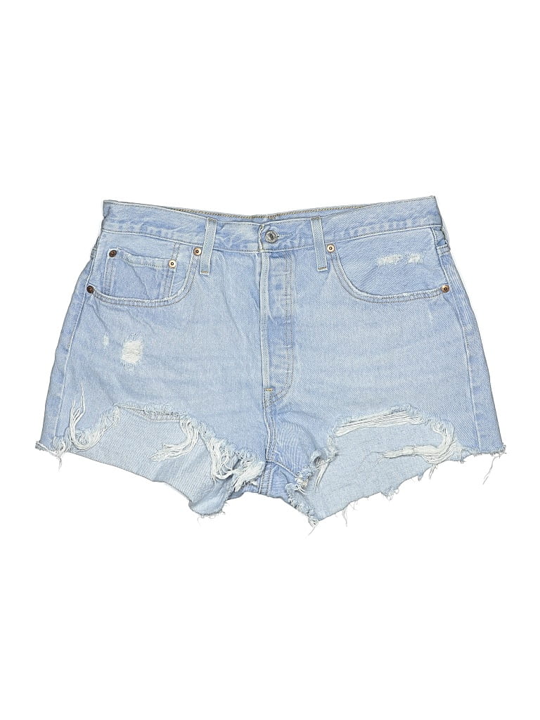 Pre-owned Levi's Denim Shorts In Blue